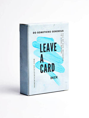 Leave A Card Deck of Cards