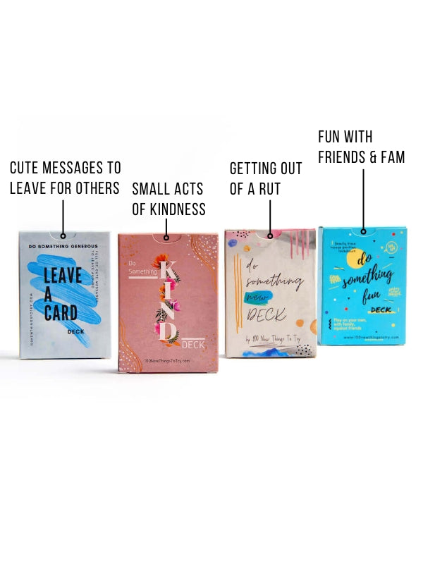 Four Decks of Cards BUNDLE